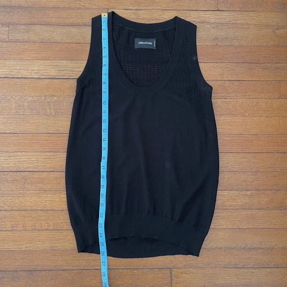 Zadig & Voltaire Milia VE Sleeveless Knit Top - Picture 6 of 8
